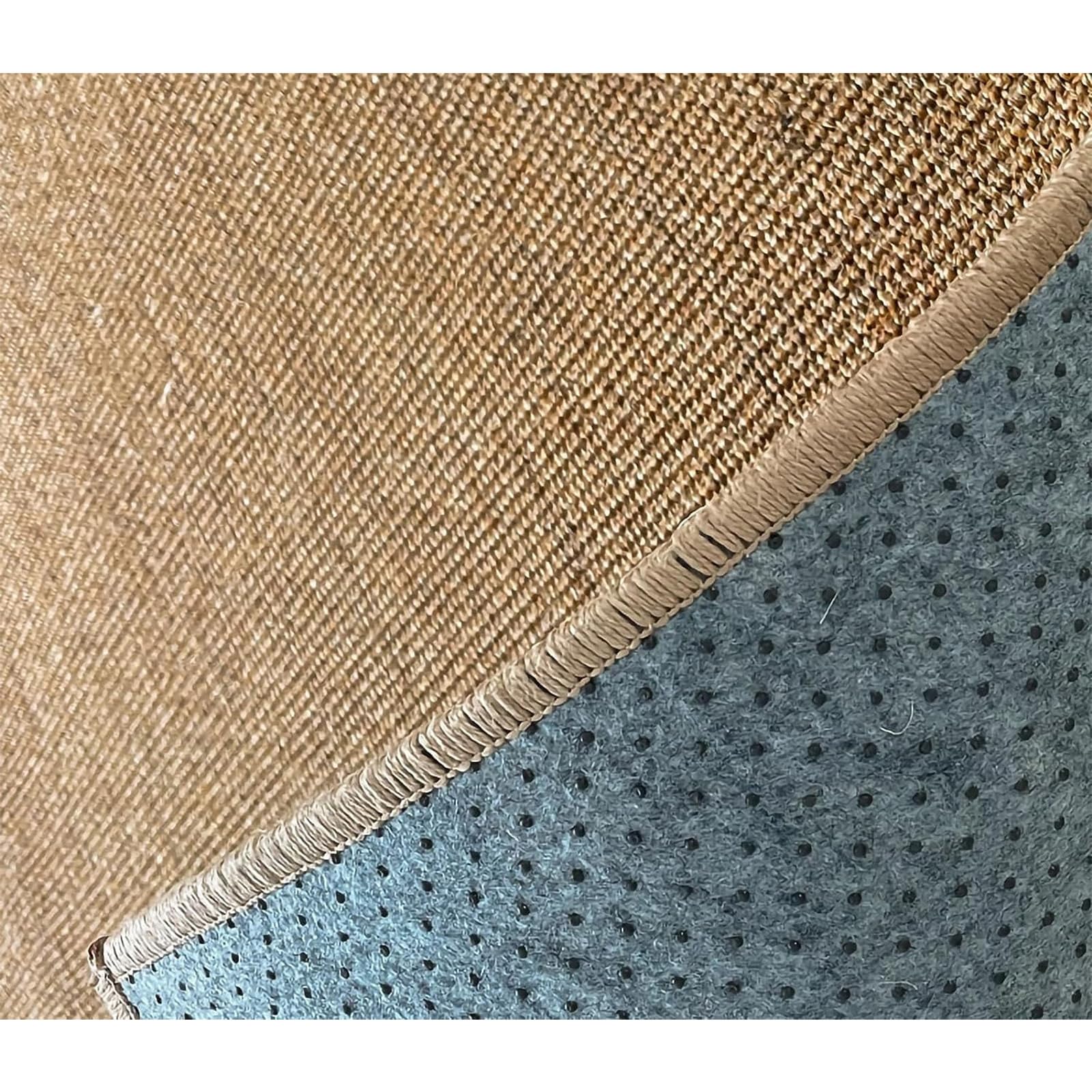 Tapis De Jute, Cousu à La Main Tapis en Sisal, Confortable Et Respirant Tapis De Jute Rectangulaire, Salon Chambre Tapis De Chevet, pour Salon Chambre, Tapis D'ExtéRieur,A1,50CMx80CM