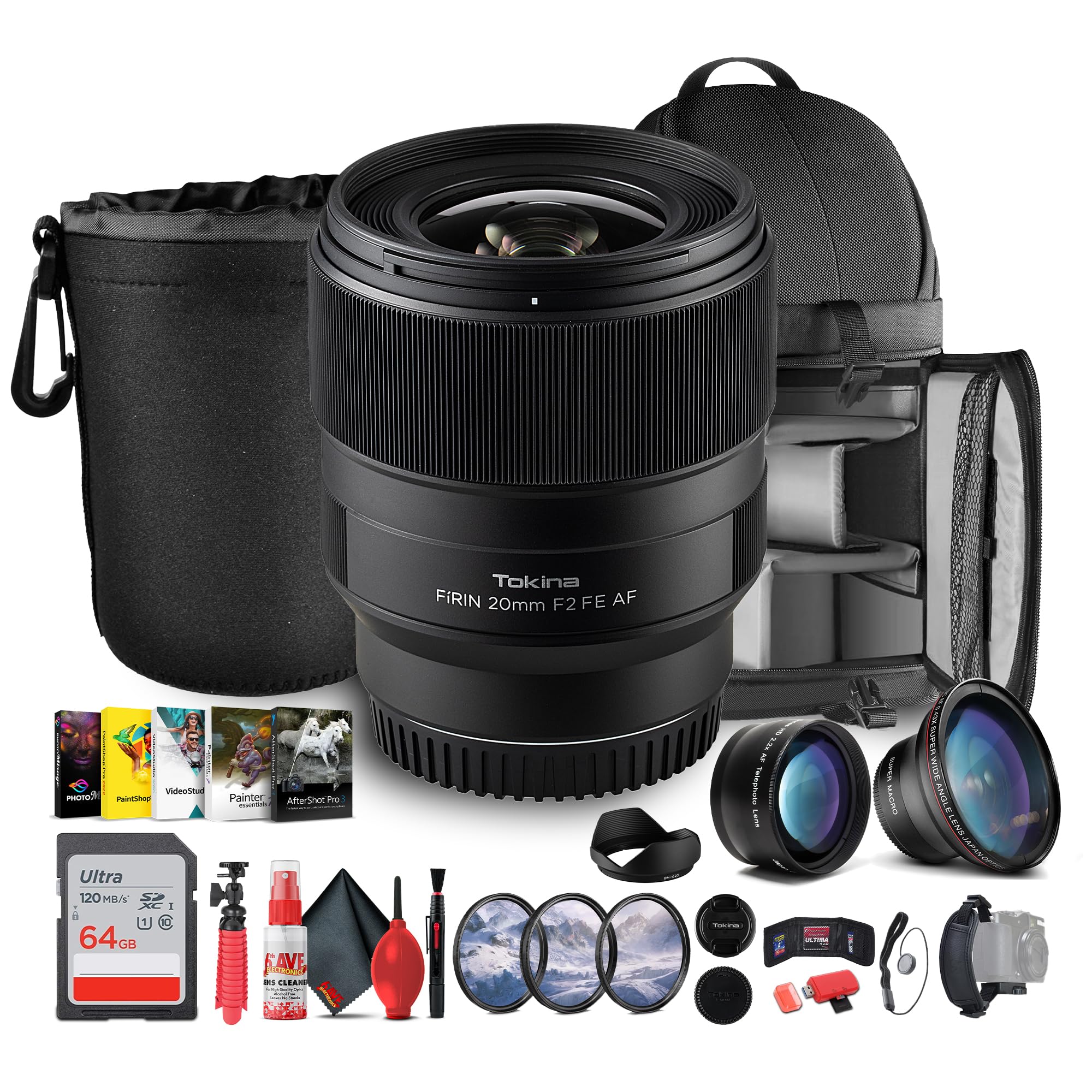 Amazon.com : Tokina FiRIN 20mm f/2 FE AF Lens for Sony E-Mount