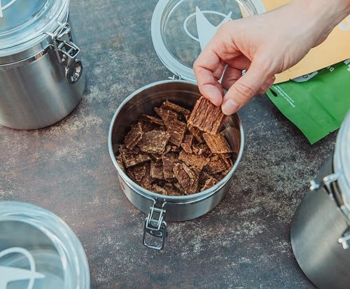 Miniatura 7 de Star Trek The Next Generation - Recipientes de acero inoxidable para almacenamiento de cocina con tapas herméticas juego de 4