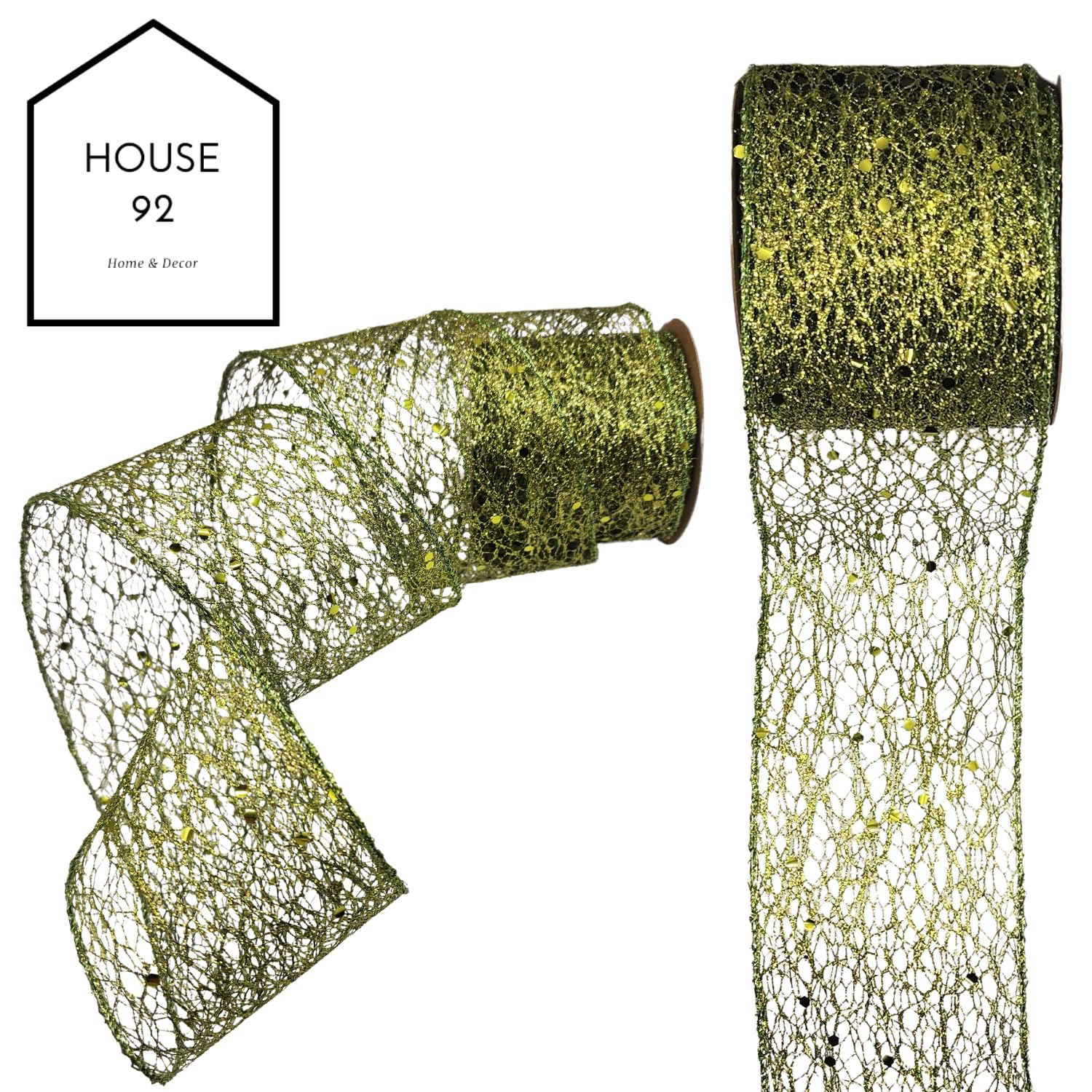 6 Rollen 36 Yards sortiertes Weihnachtsband mit Draht, Weihnachtsbaumband, verdrahtet, Weihnachtsband für Geschenkverpackungen und Schleifen, Drahtband für Weihnachtsbaum, elegantes Geschenkband,