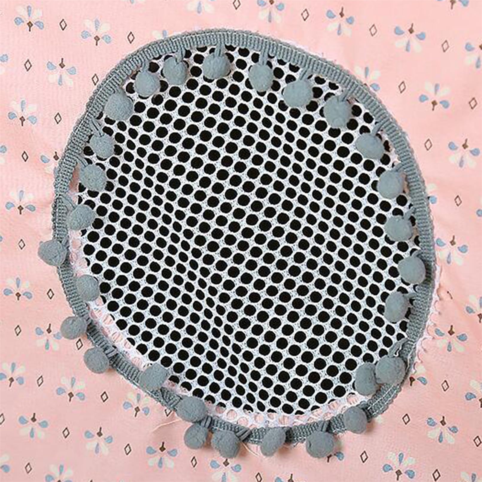 QXPDD Cat Tent Cave Bed with Removable Cushion, 2-in-1 Cat Dog Teepee Bed House Cat Nest Sleeping Bag,Pet Indoor Outdoor House Detachable Breathable Mesh Princess Bed,Pink L