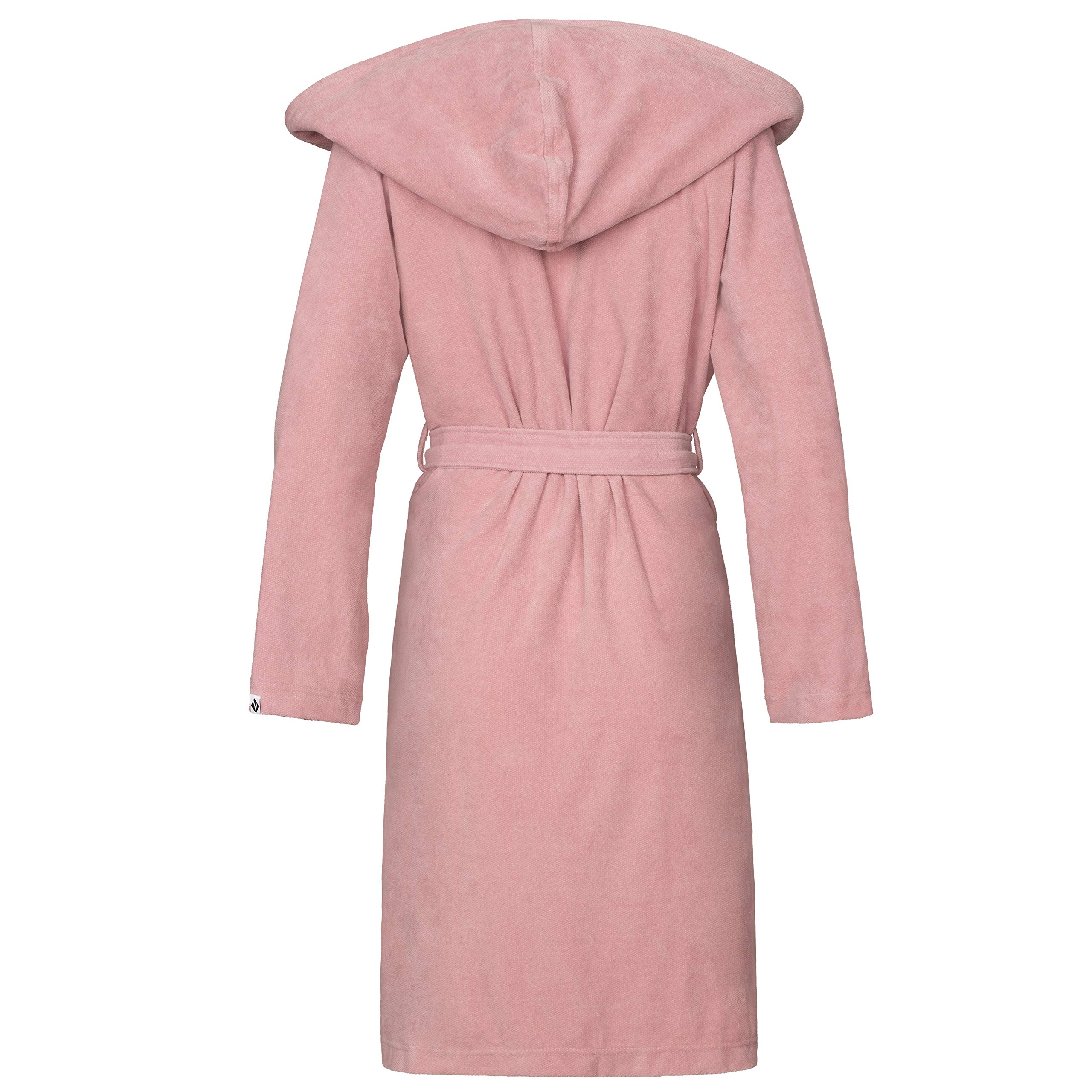 Vossen Damen Bademantel Gina Lotus, l