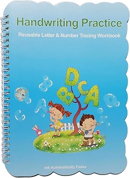 Handwriting Practice - Reusable Letter and Number Tracing Workbook