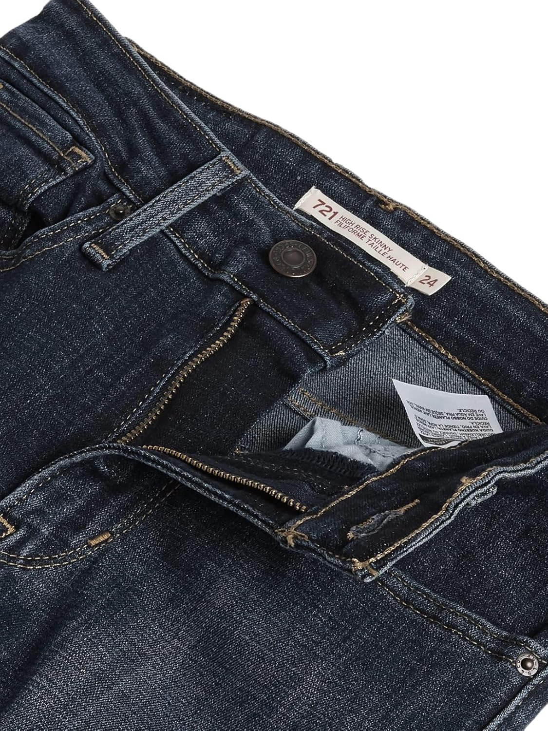 Levi's Women's 721 High Rise Skinny Jeans, Blue Story, 33 (US 16) M