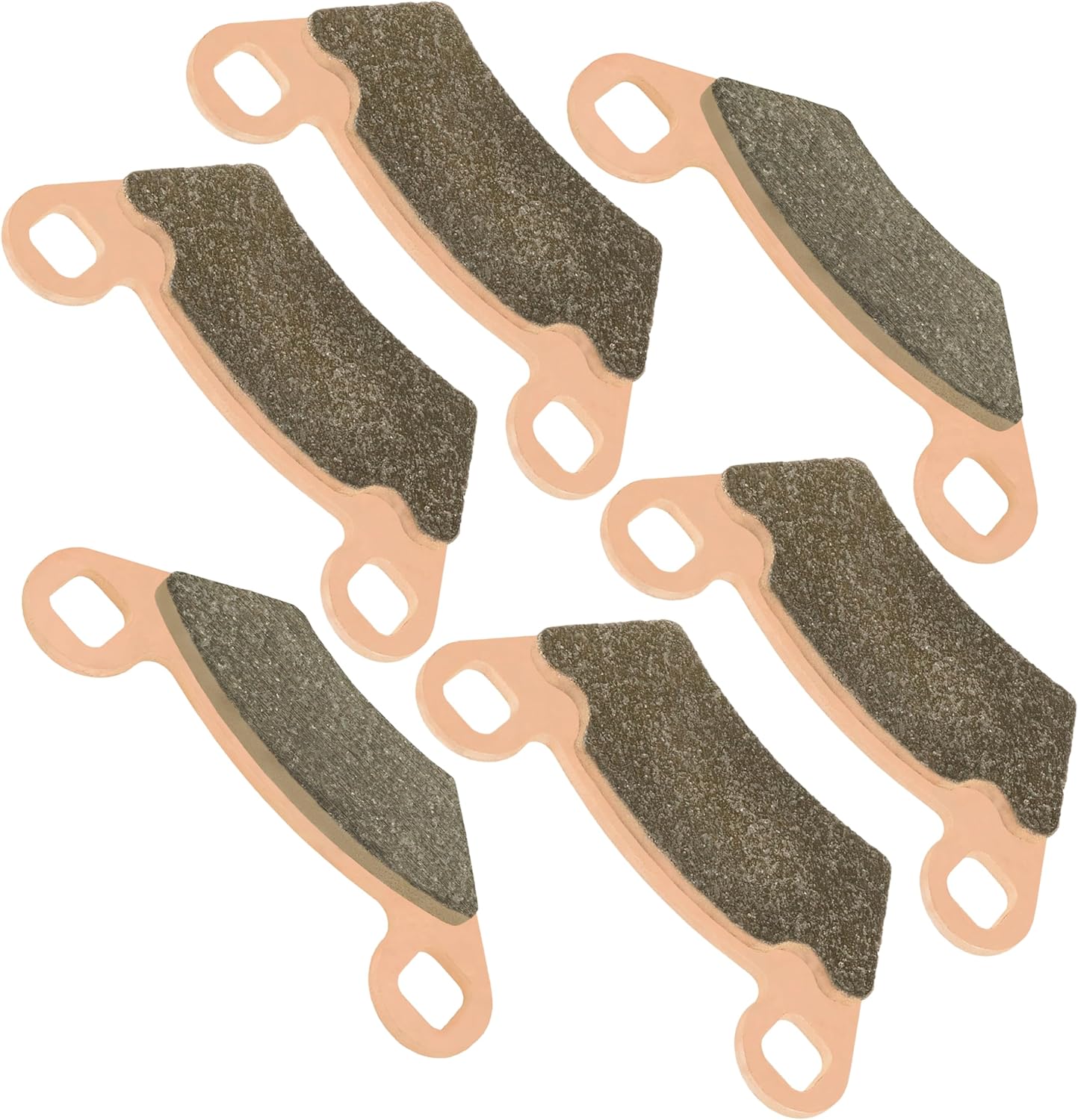Caltric Sintered Front & Rear Brake Pads Compatible with Polaris Outlaw 525 2007 2009 2010 / Outlaw 525 Irs 2008 2011 / Outlaw 450 2009 2010/450 525 S 2008