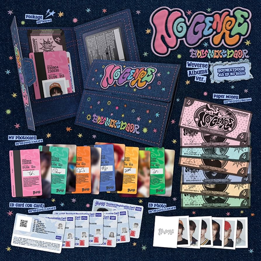 Amazon.com: BOYNEXTDOOR No Genre 4th Mini Album (Weverse Albums