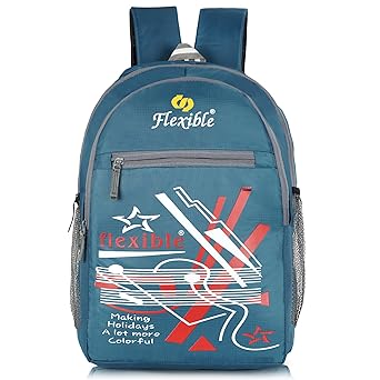 35L Printed Design Lightweight School,College,Travel bag for Both Boys & Girls Waterproof Backpack