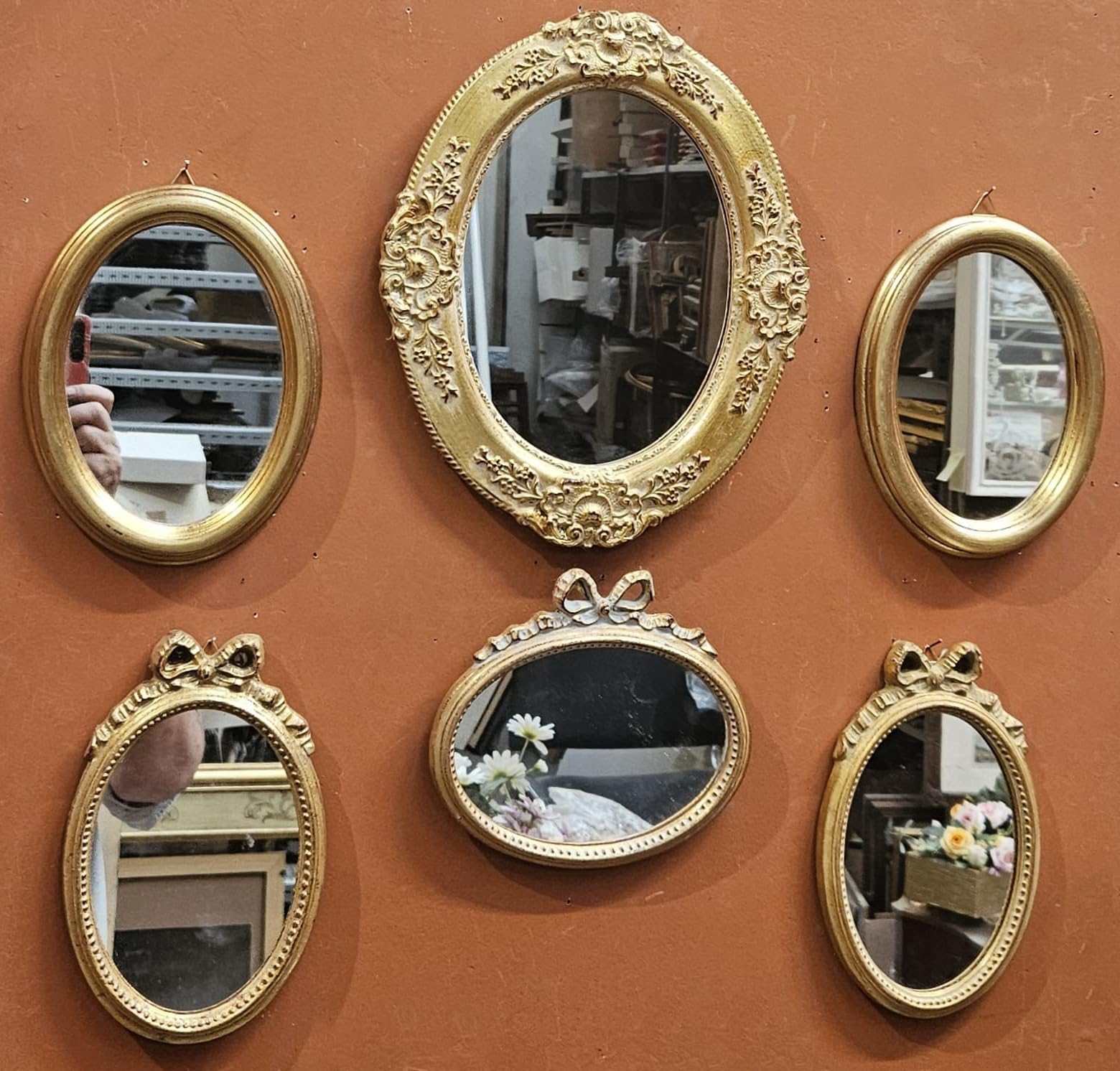 Generico SET 6 SPECCHI VARIE MISURE PER ARREDAMENTO