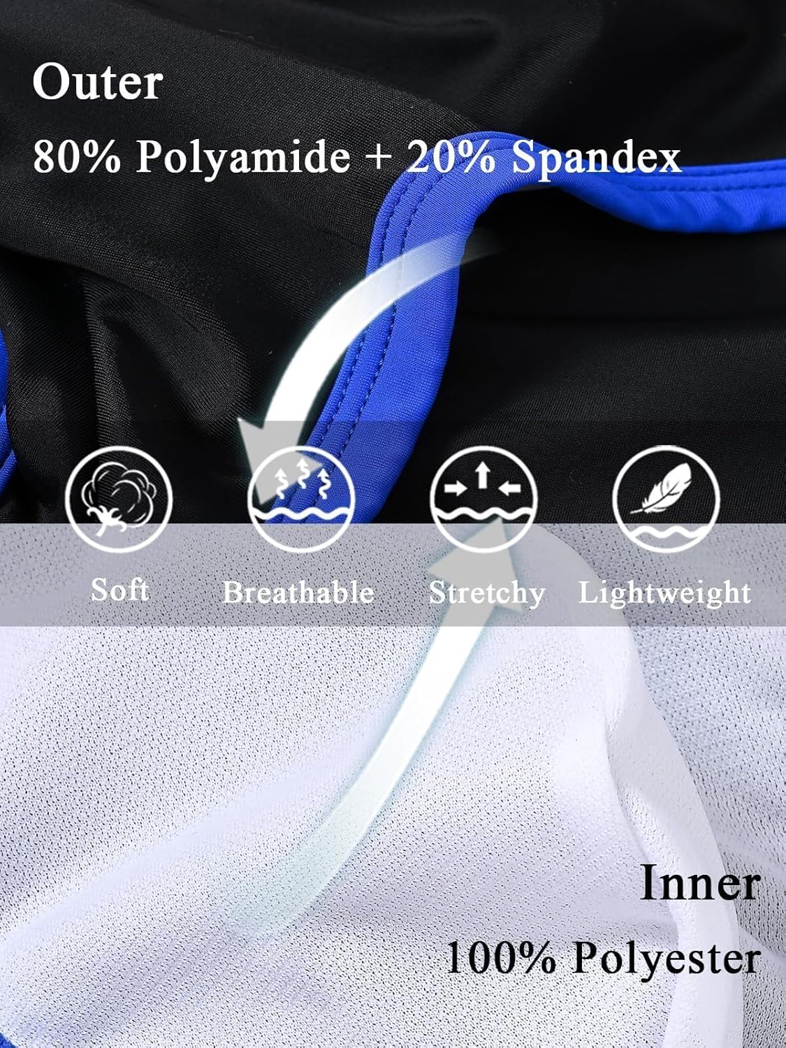 Men's Swim Briefs Color Block Sexy Bikini Swimsuit Low Rise Beach Swimwear with Drawstring - Image 5