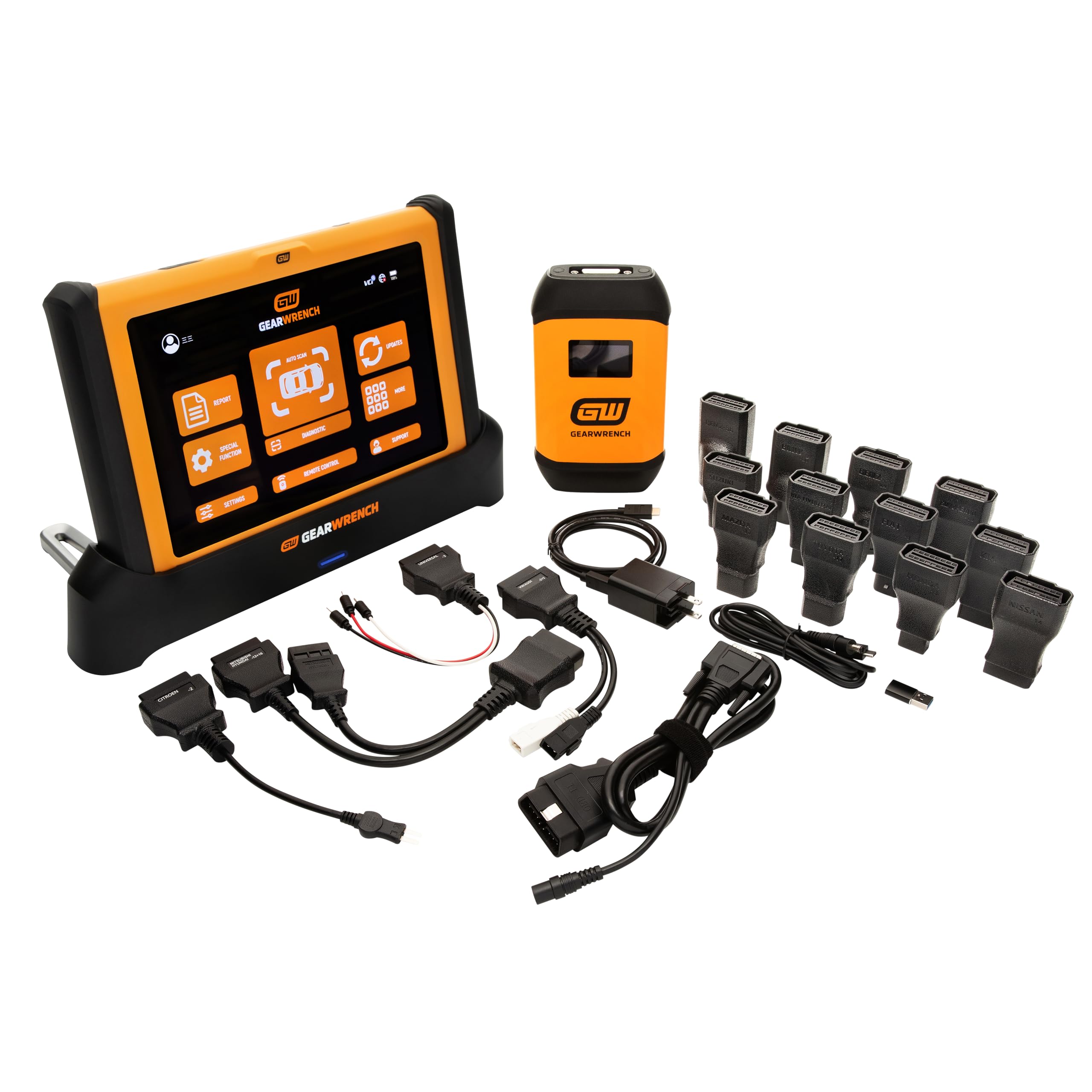 GEARWRENCH 10" Pro Command Wireless Bi-Directional Diagnostic Tablet with Rapid-Charge Dock | GWSMART10