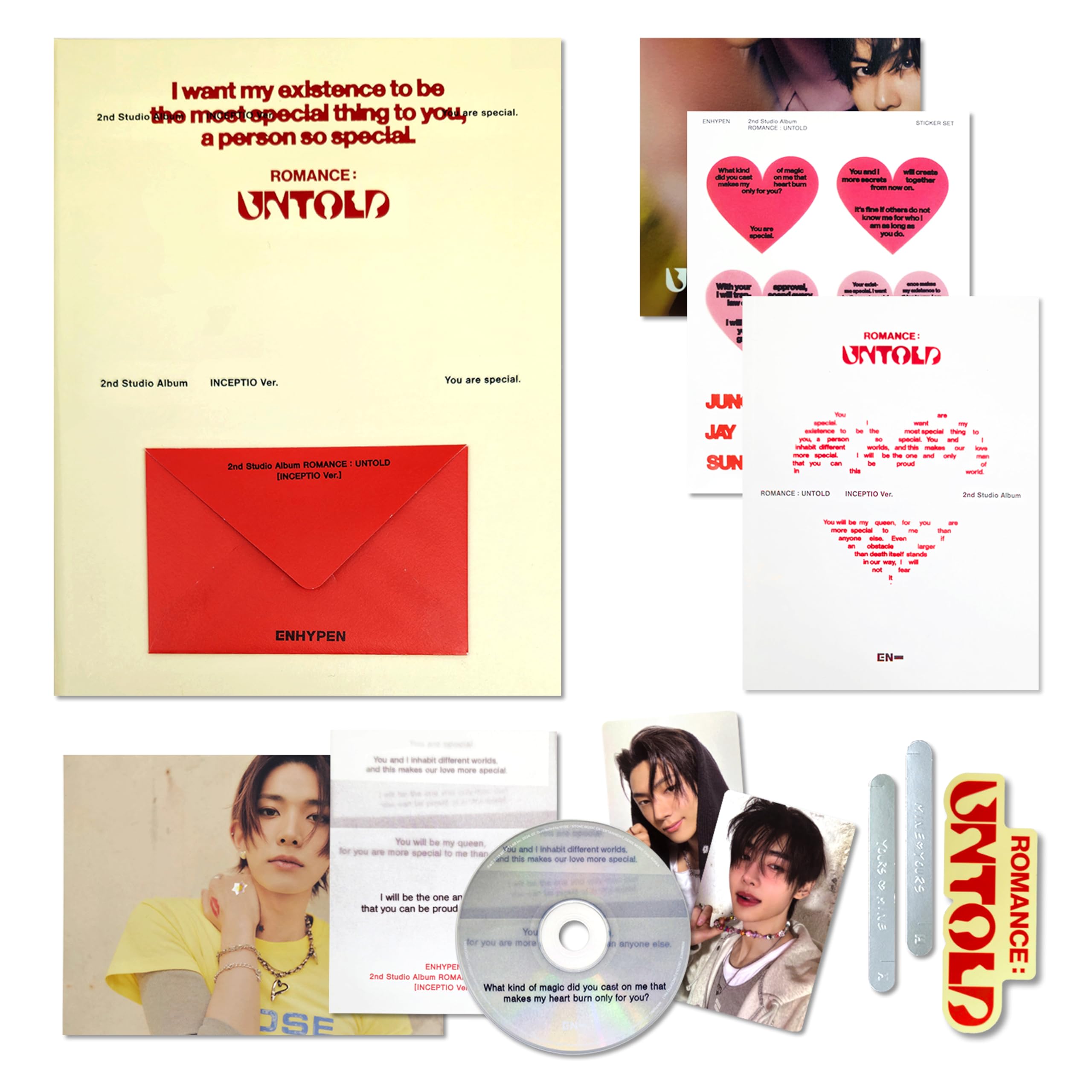 ENHYPEN - 2nd full album [ROMANCE : UNTOLD] (INCEPTIO Ver.) Photo