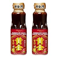 Vista 1 de [Producto de Japón] Ebara Ogon No Aji Base de Frutas Yakiniku Salsa BBQ "Mild" – 6.1 onzas líquidas Paquete de 2