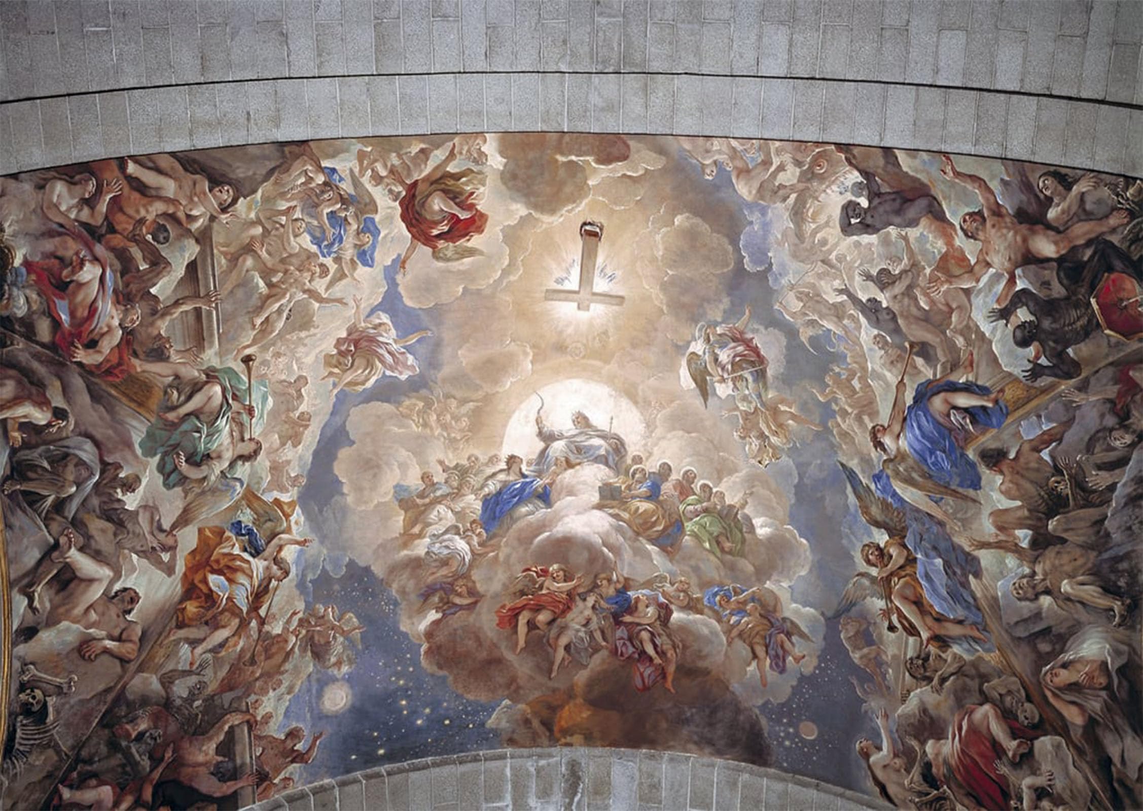 ARTXLXXBN Famous Prints Artwork Pictures Poster Painting Art the Resurrection of the Dead by Famous Artist Artwork Landscape Pictures for Home Decor 60x90cm