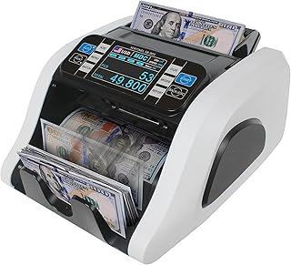 Sentinel SB-901 Mixed Denomination Money Counter | Business Grade Bill Value Counter | Counterfeit Detection | Print Function