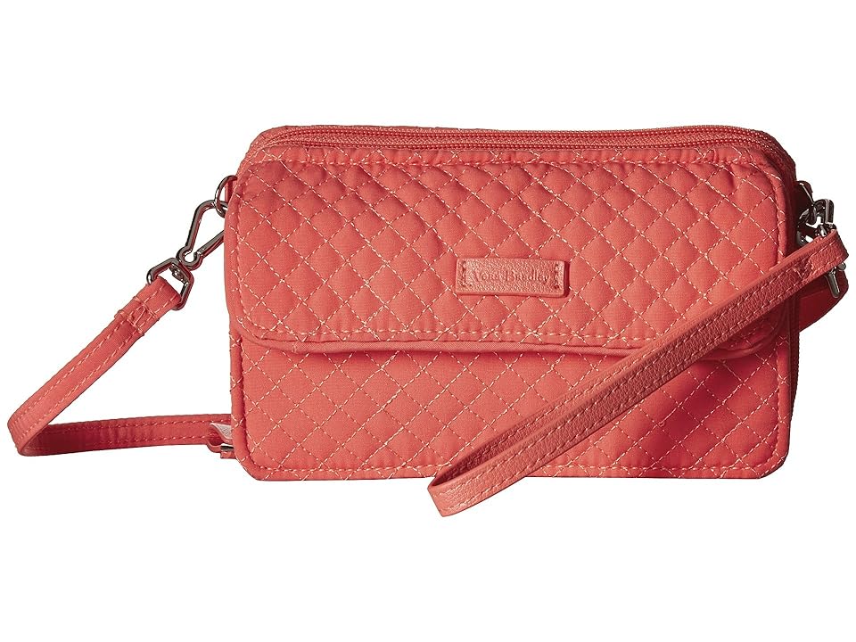 

Vera Bradley Iconic RFID All-In-One Crossbody (Coral Reef) Cross Body Handbags