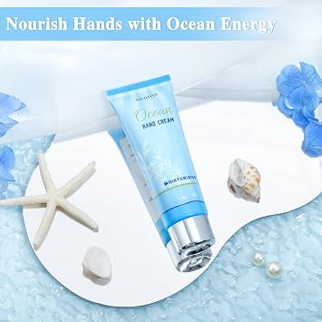 Gifts for Women, Ocean Scented Spa Gift for Women | Birthday 7 Luxury Self Care Package, Gift Basket Care Package for Her Wife Mom Friends Female Bff