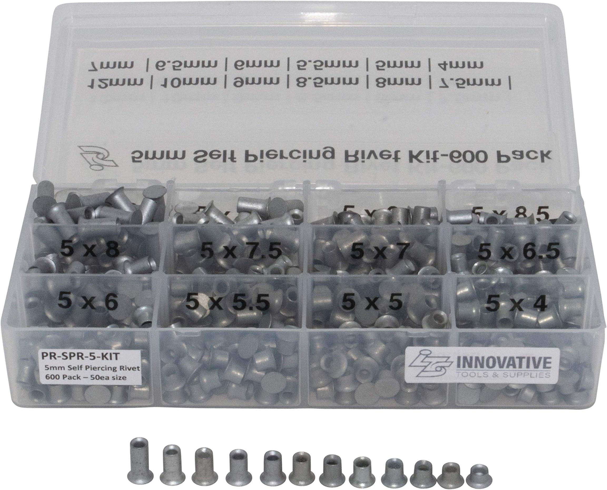 Dent Fix SPR Rivets 5.3 X 6.0Mm 100 Pc (DFSPR56