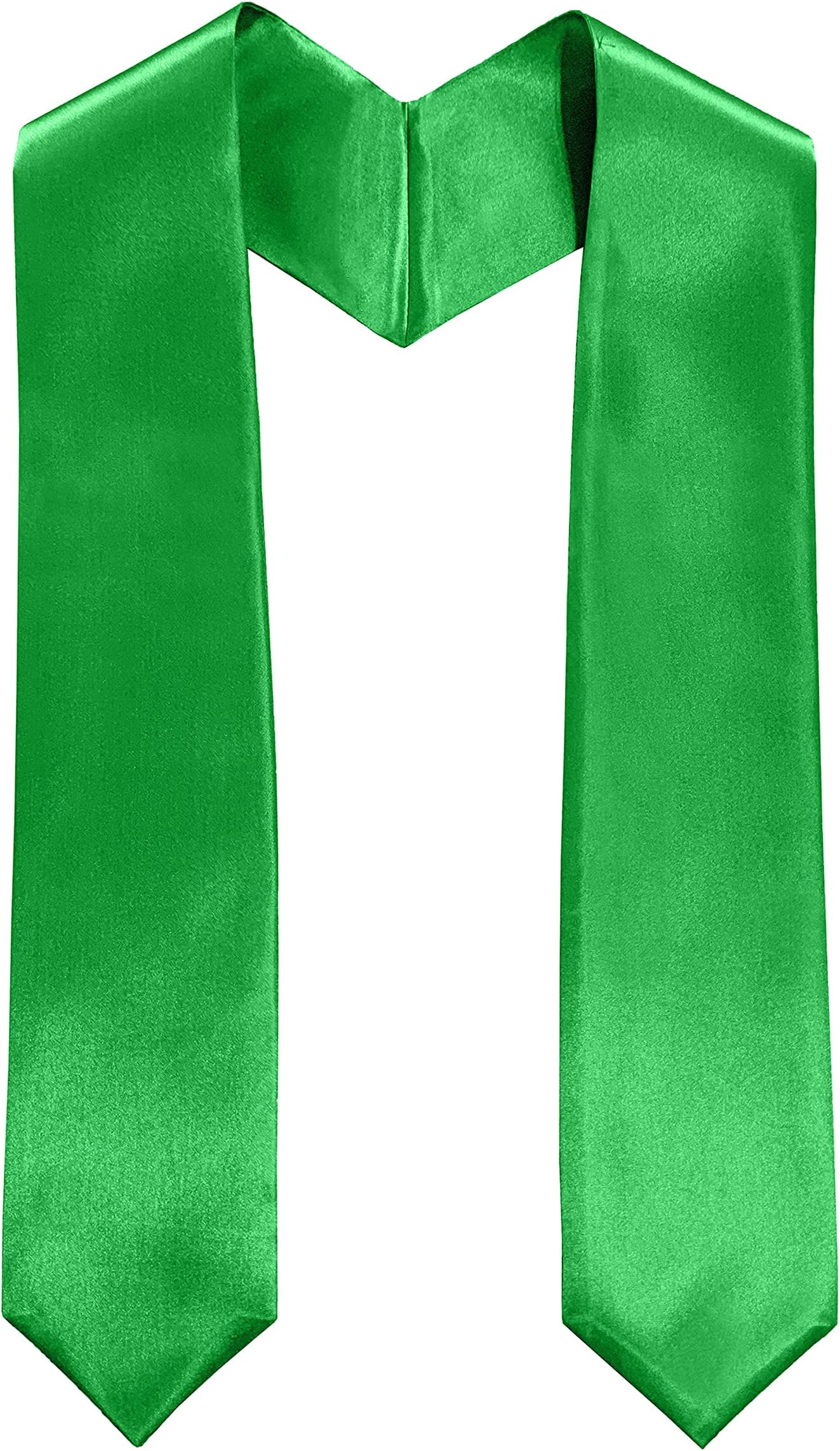 MyGradDay Plain Graduation Stole Colorful Stole for Adult Length 60",Rich in Color