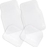 ZONETECH Car Rubber Black Floor Mat- Zone Tech Set of 3-Piece Car Vehicle Floor Mat - Universal Fit, All-Weather Rubber Material