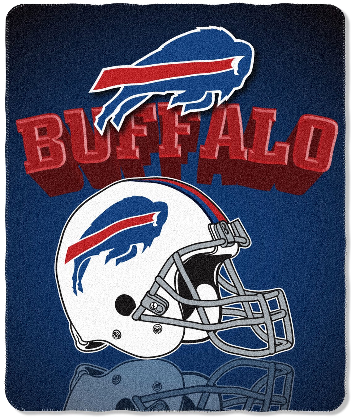 Amazoncom Nfl Buffalo Bills Gridiron Fleece Throw Amazoncom Nfl Buffalo Bills Gridiron Fleece Throw