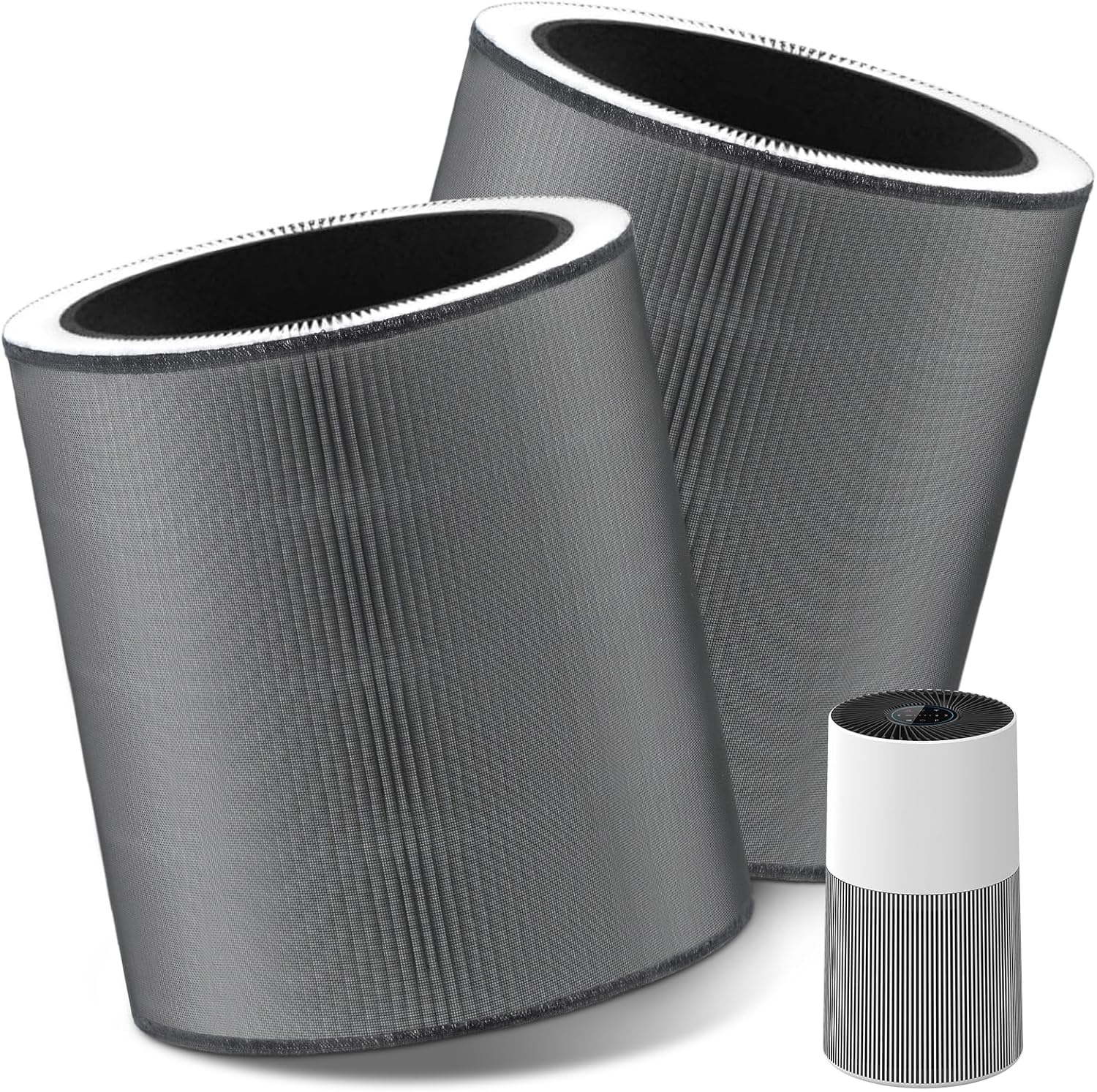 C610 Replacement Filter Z Compatible with Winix C610 Air Purifier, Compares to Part #1712-0121-00, 3-in-1 Edge-binding Process Filtration Filter, 2 Pack