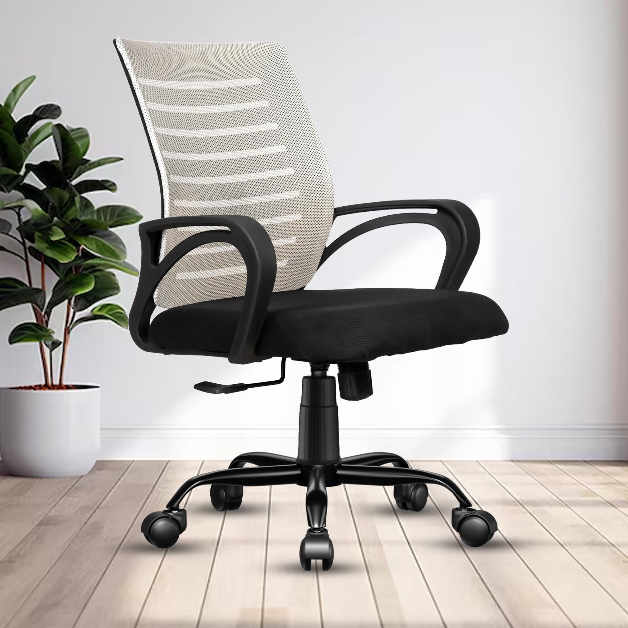 ROSE® Elite | 3 Years Brand Warranty | Ergonomic Office Chair, Study, WFH, Revolving, Rolling, Desk, Task, Laptop, Student Chair (Elite Classic MB, Grey)