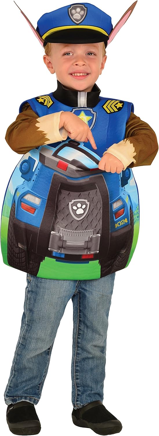 Rubie's Paw Patrol 3D Chase Candy Catcher Child Costume, Toddler