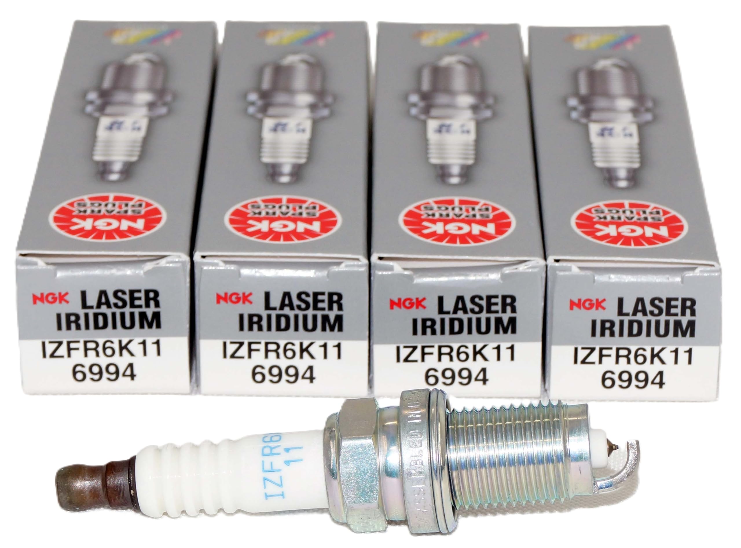 NGK Spark Plugs (USA),Inc. IZFR6K11 Spark Plugs Izfr6K11 4Pack