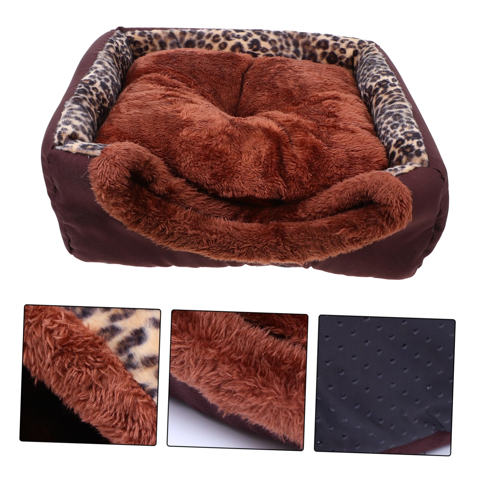 Toyvian 1 Pièce Caverne de Chat Fermée pour Chat Doux pour Intérieur Couleur Aléatoire Couleur Aléatoire
