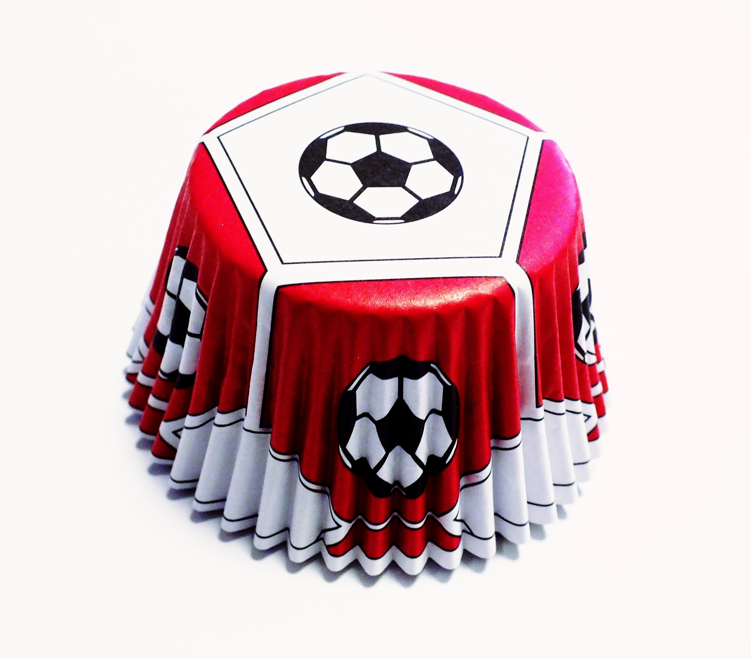 Caissettes à Cupcakes Doublées De Feuille D'aluminium - Noir