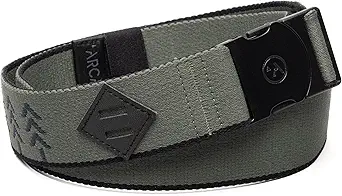 Arcade The Original Unisex Adventure Belt, Heavy Duty Elastic Webbing, Non-Metal Travel Friendly Buckle