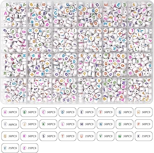 Miniatura 3 de JOJANEAS Kit de 2400 cuentas de pony arcoíris, 48 colores Kandi Beads Kit de fabricación de pulseras coloridas para hacer pulseras, kit de pulseras