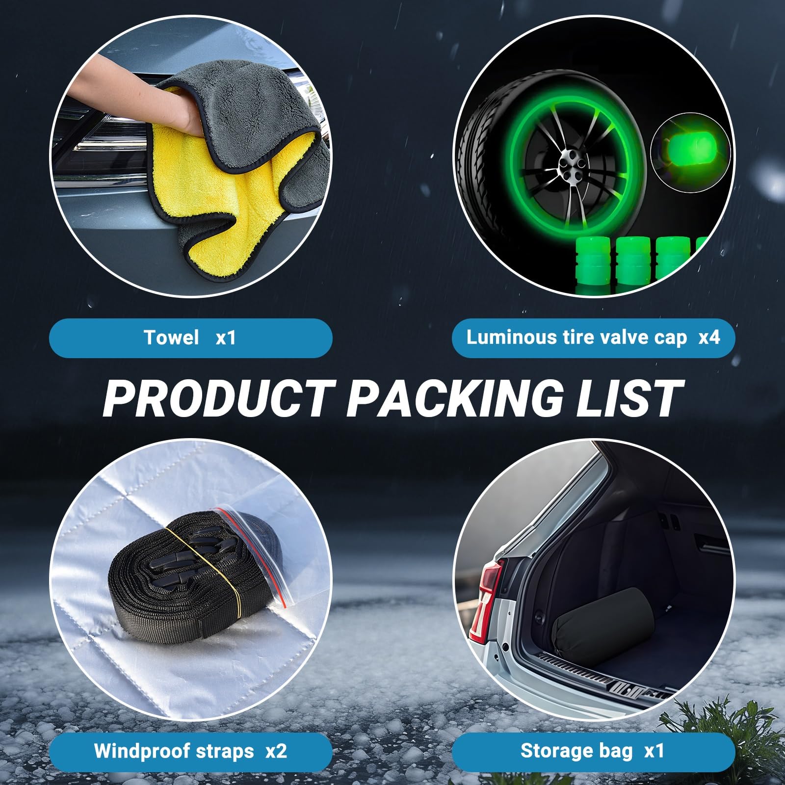 Funda Coche contra Granizo para Mercedes CLA 45 AMG|Lona Protectora para automóviles(Interior y Exterior)—Versión Reforzada Protección contra Sol,Lluvia,Nieve y Polvo