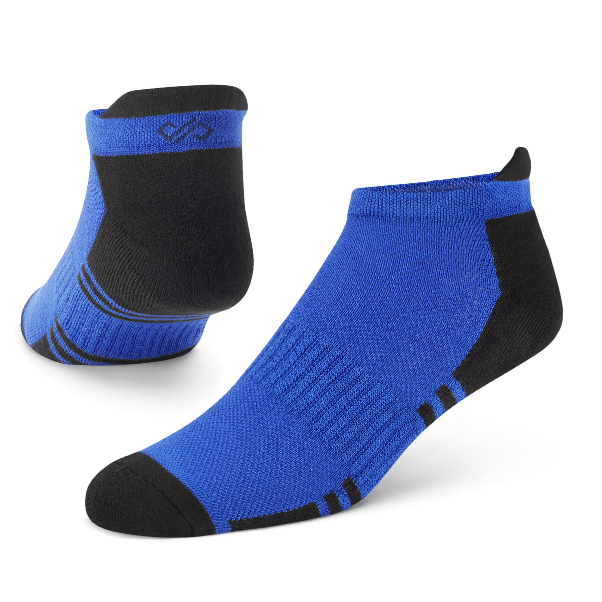 Bamboo Men Cushioned Ankle Socks for Running, Sports & Gym (Breathable, Anti Odour, Durable, Anti Blister) Free Size (Shoe Size UK7 - UK12)-image-29
