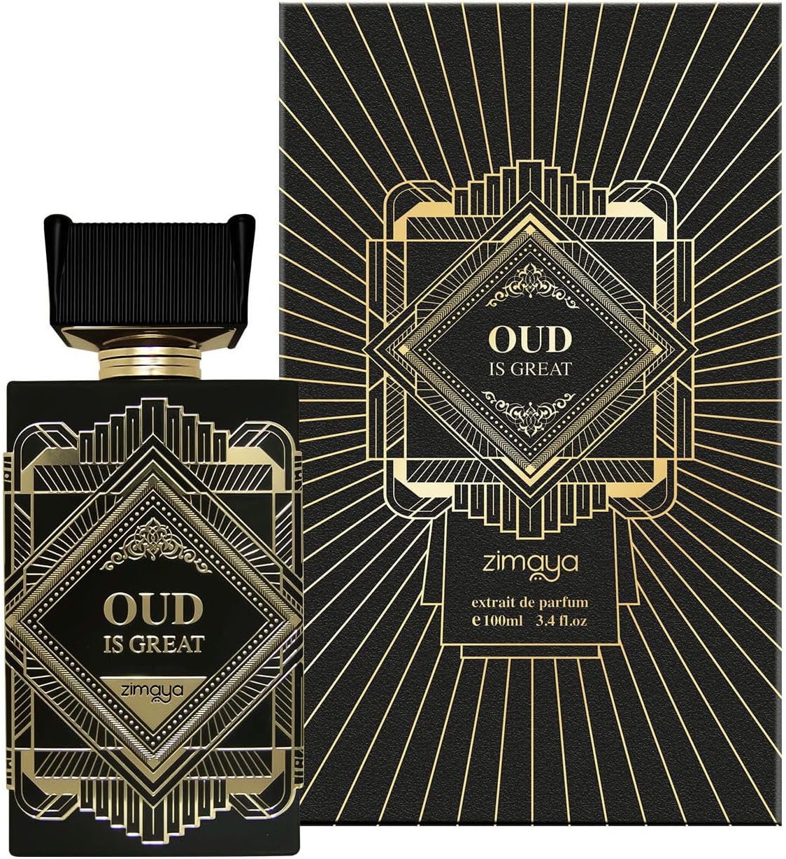 Zimaya Noya Oud is Great Eau De Parfum for Women (100ml) Perfume Spray Natural Fragrance - Earthy, Oud and Spicy Scent - EDP