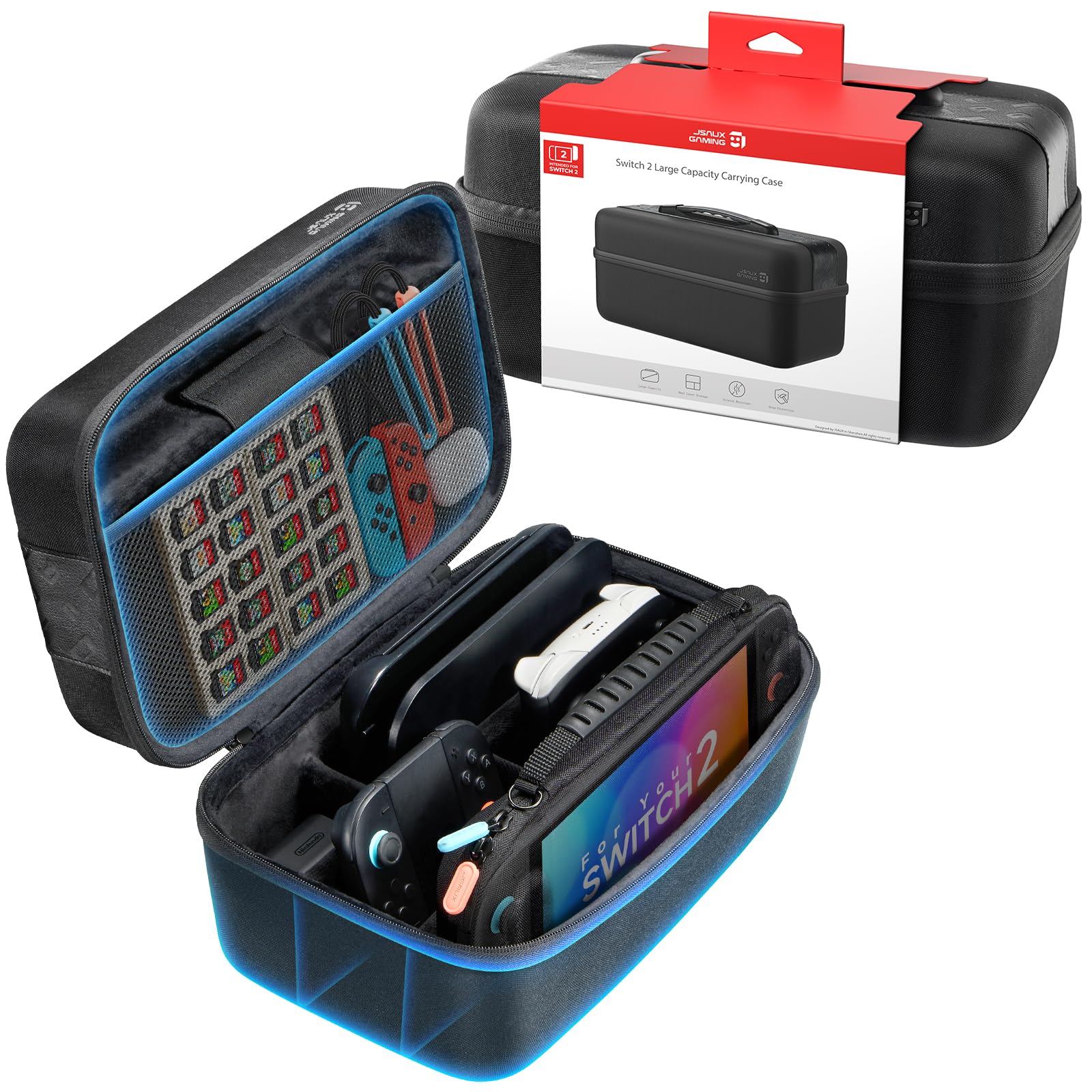 Amazon.com: JSAUX Switch 2 Carrying Case for Nintendo Switch 2