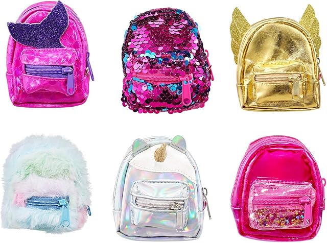 Real Littles RLITTLES01 Themed School Bag Mini Backpack, Multicolored, 1 Paquet