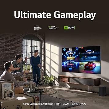 LG C3 Series 42-Inch Class OLED evo 4K Processor Smart TV for Gaming with Magic Remote AI-Powered OLED42C3PUA, 2023 with Alexa Built-in