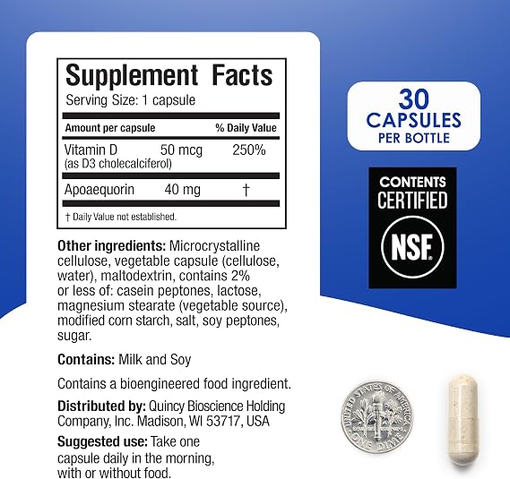 Prevagen Professional Formula with 7-Day Pill Minder, 30 Capsules, 2-Pack