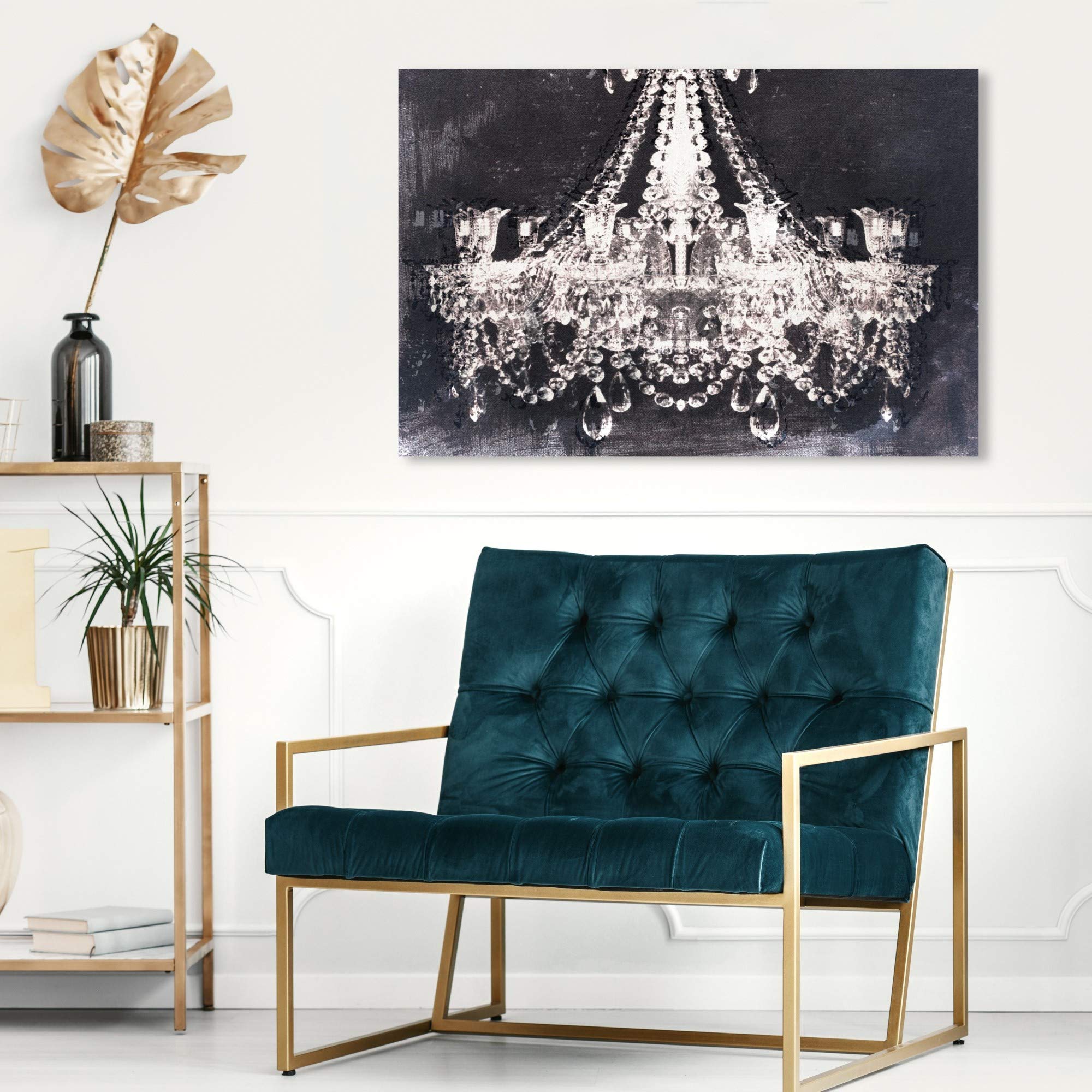 Amazon.com: The Oliver Gal Artist Co. Modern 30 in x 20 in, Glam