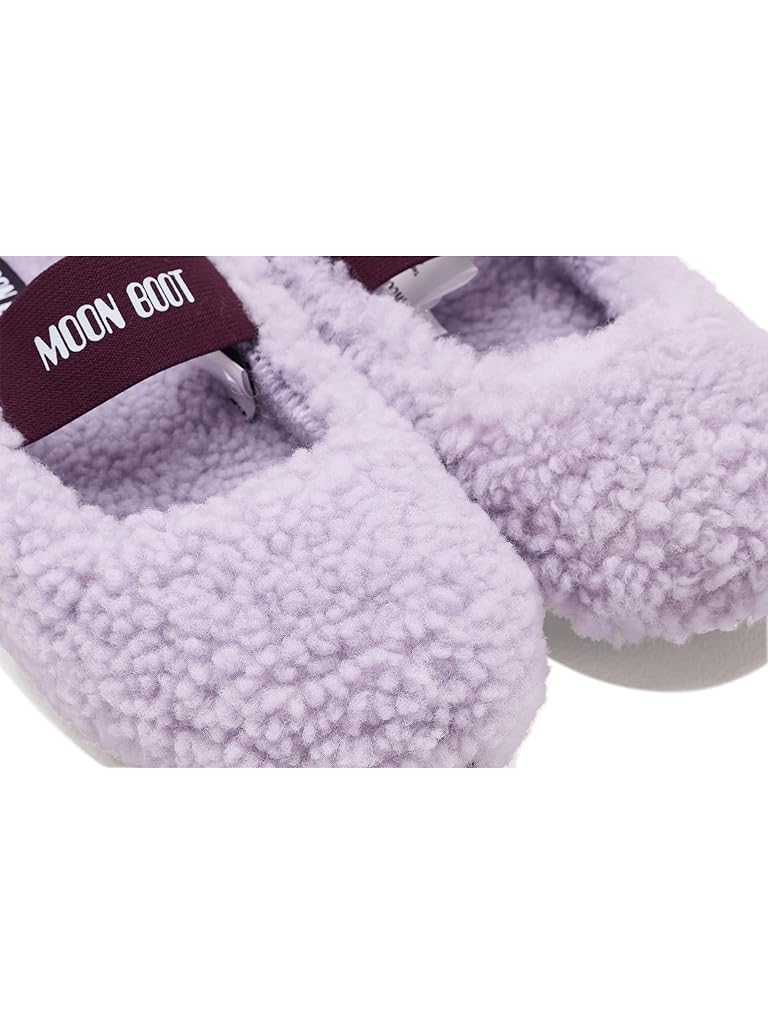Purple MOON BOOT Shearling Ballerina