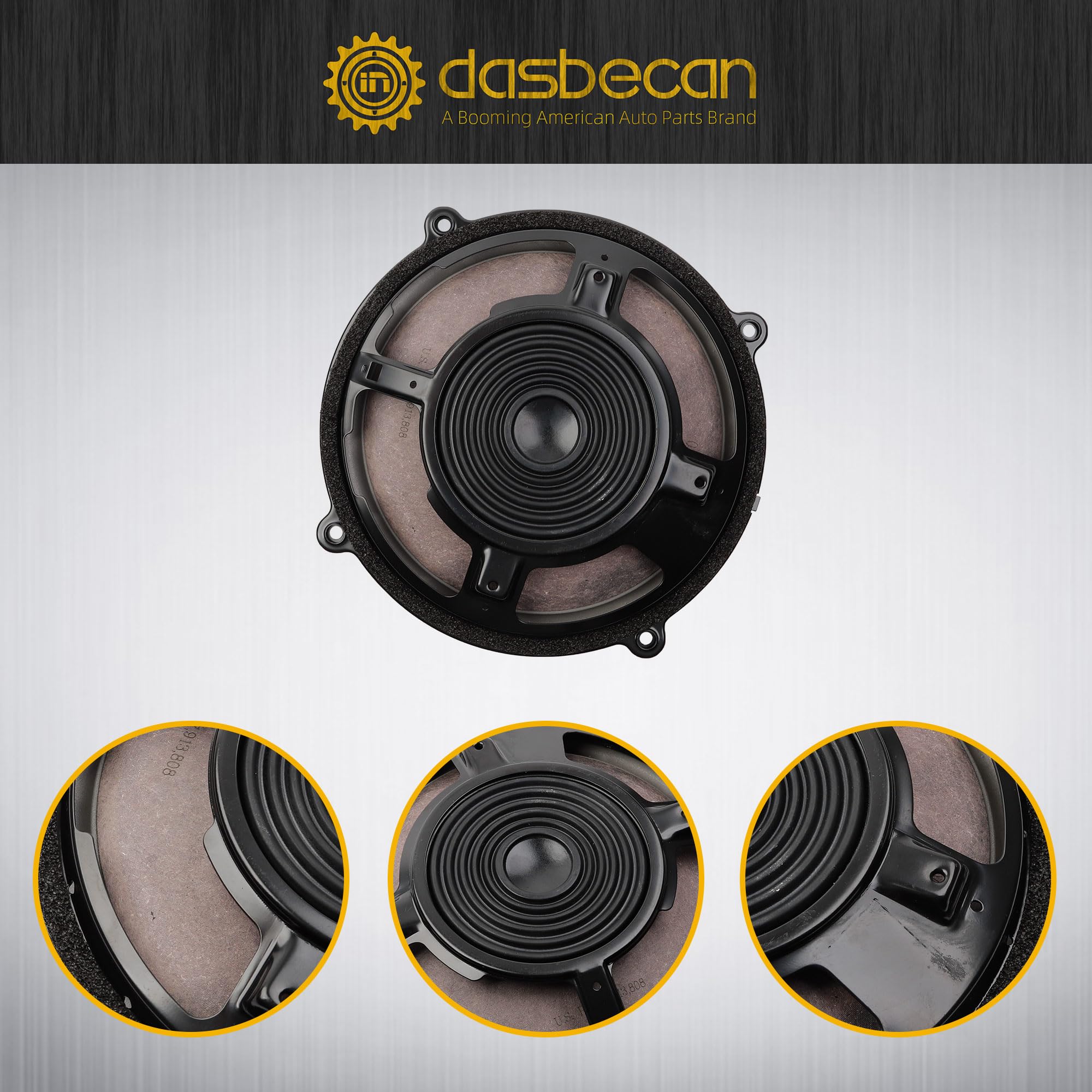 KD45-66-A60 9'' Front Door Speaker Compatible with Mazda 3, Mazda