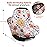 Rquite All-in-1 Car Seat Cover Baby, Carseat Covers for Girl Boy, Stretchy Soft Infant Car Seat Cover, Multi-use Baby Carrier Cover, Car Seat Canopy, Stroller Sun Shade, Nursing Breastfeeding Cover