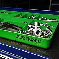 Vista 9 de OEMTOOLS 22213 Bandeja Organizadora de Caja de Herramientas – Organizador de Cajón de 10 Compartimentos para Piezas, Pernos y Herramientas Pequeñas