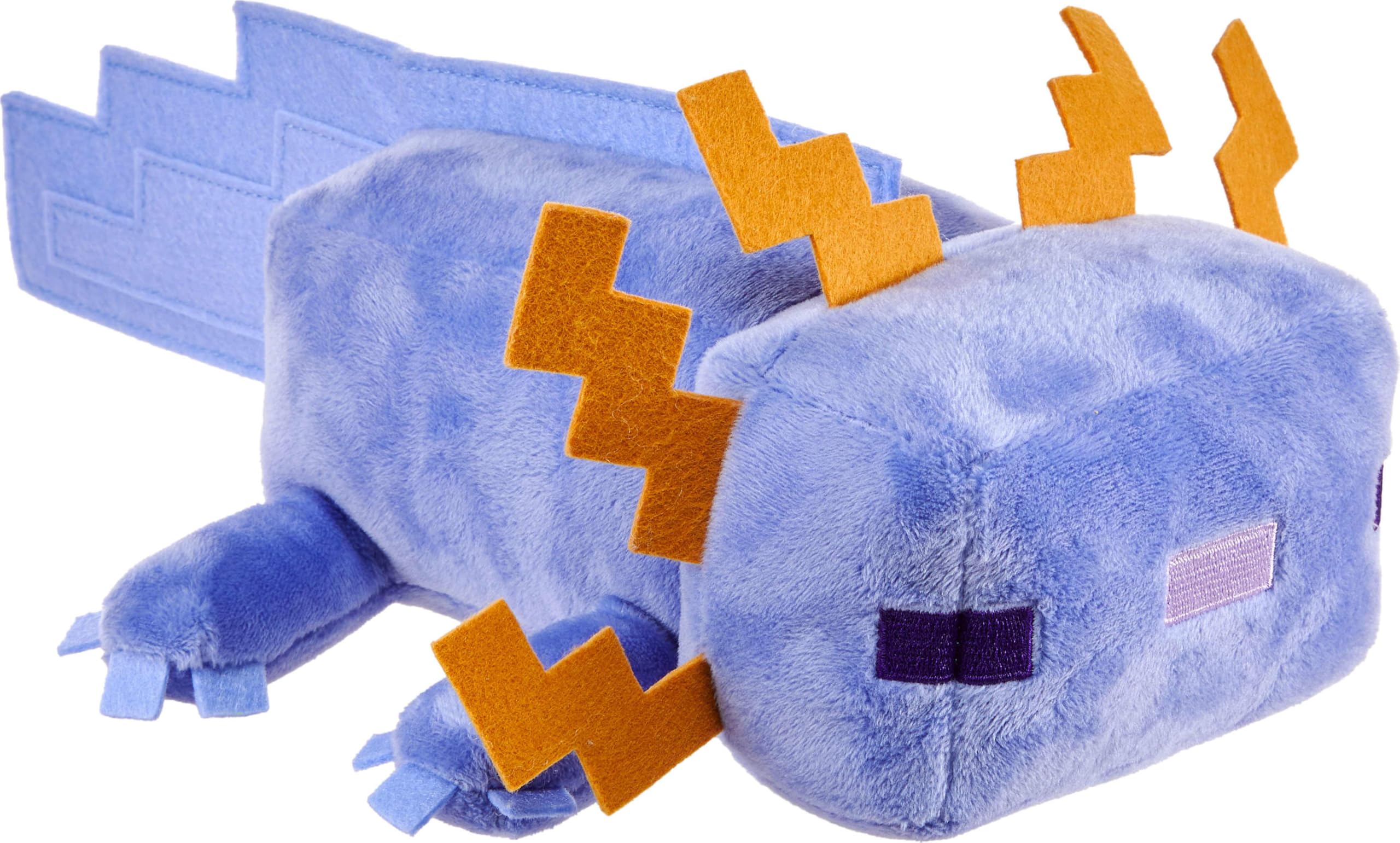 Amazon.com: Mattel Minecraft Plush Toy, Collectible Blue Axolotl