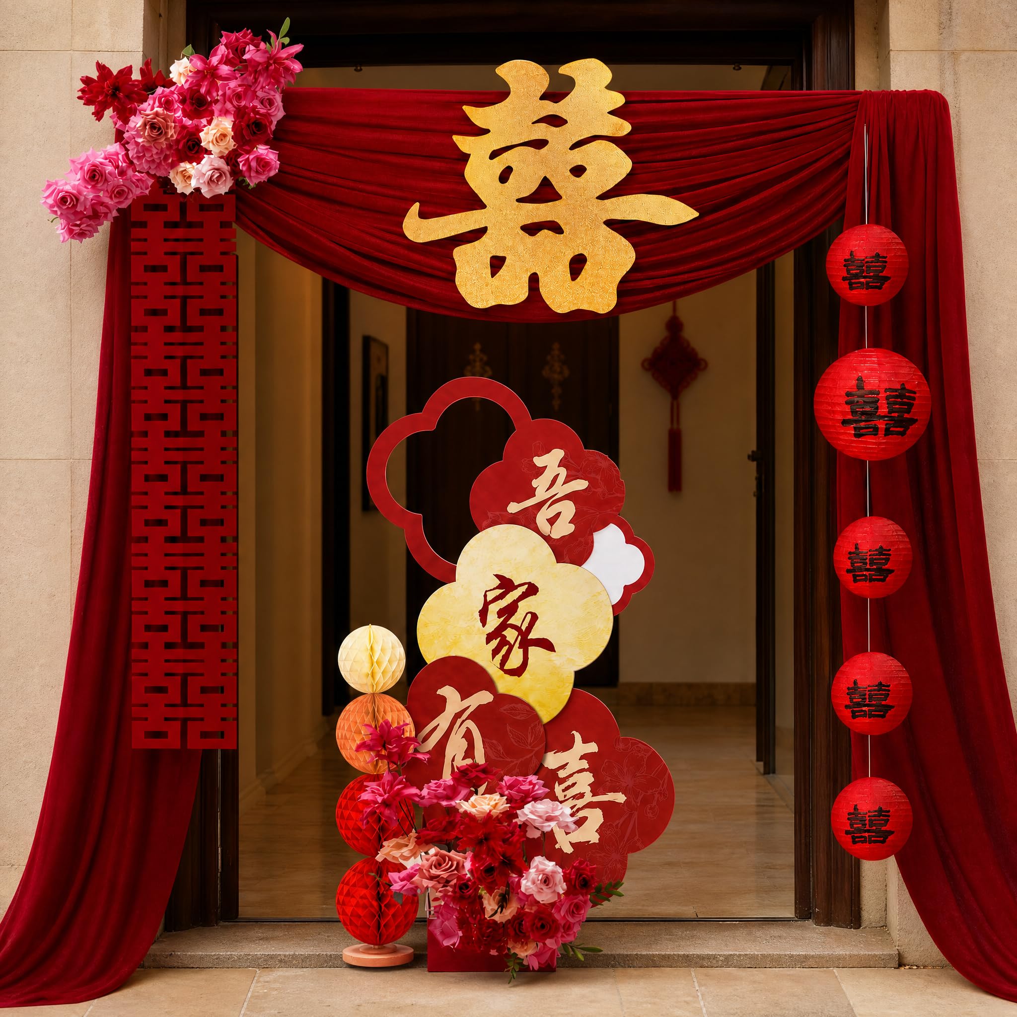 Chinesisches Hochzeitsrationsset , , 15cm