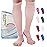 Doc Miller Compression Calf Sleeve for Men & Women - 15-20mmHg Graduated Support, Shin Splint Relief, Running & Sports Recovery, Knee High Calf Sleeves, 1 Pair