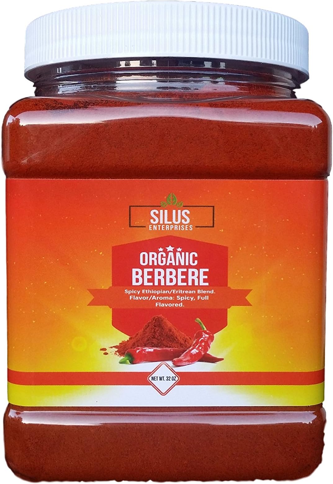 ORGANIC Ethiopian Berbere Seasoning from Silus Enterprises, 17 OZ.