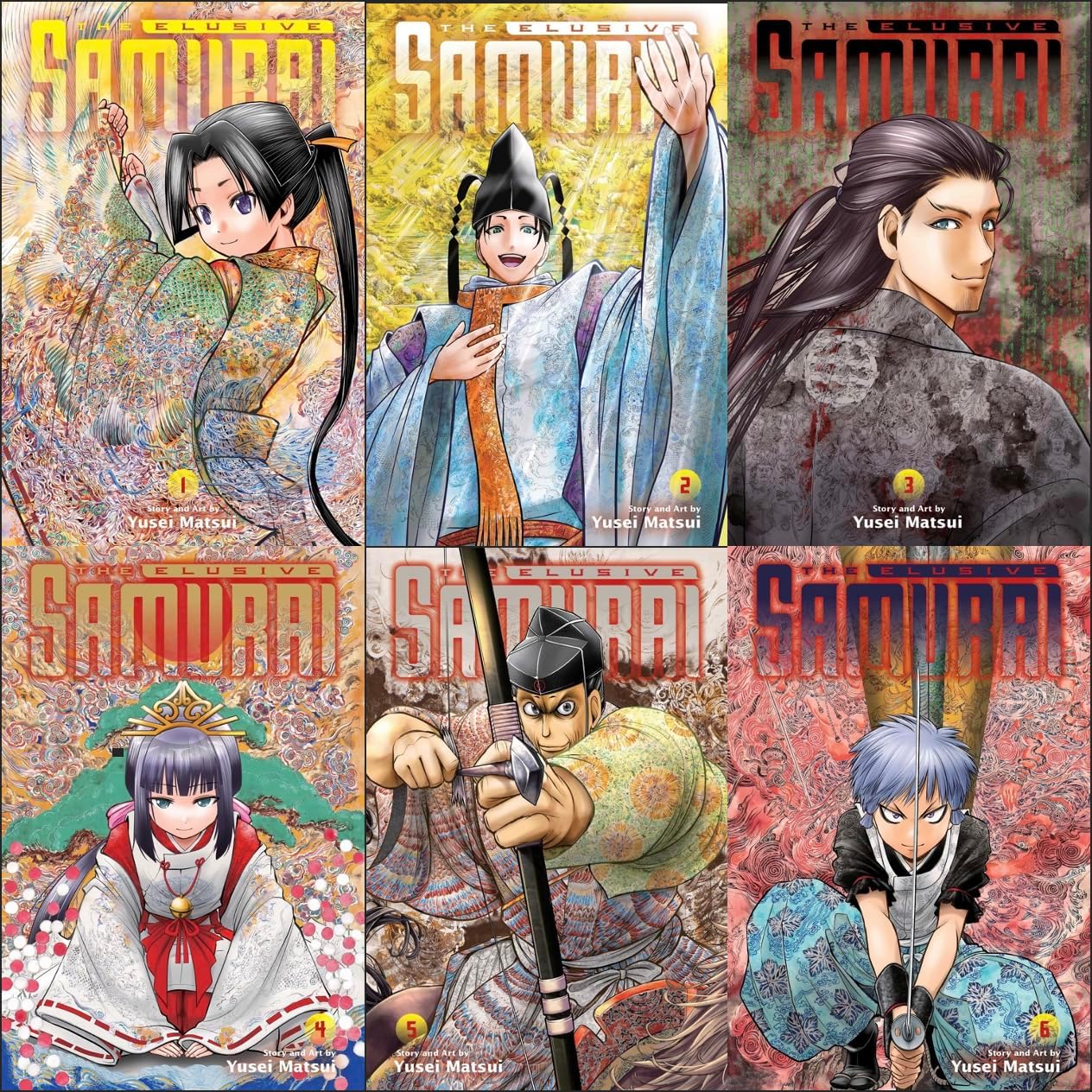 The Elusive Samurai, Vol. 1-6 Bundle Set by Yusei Matsui