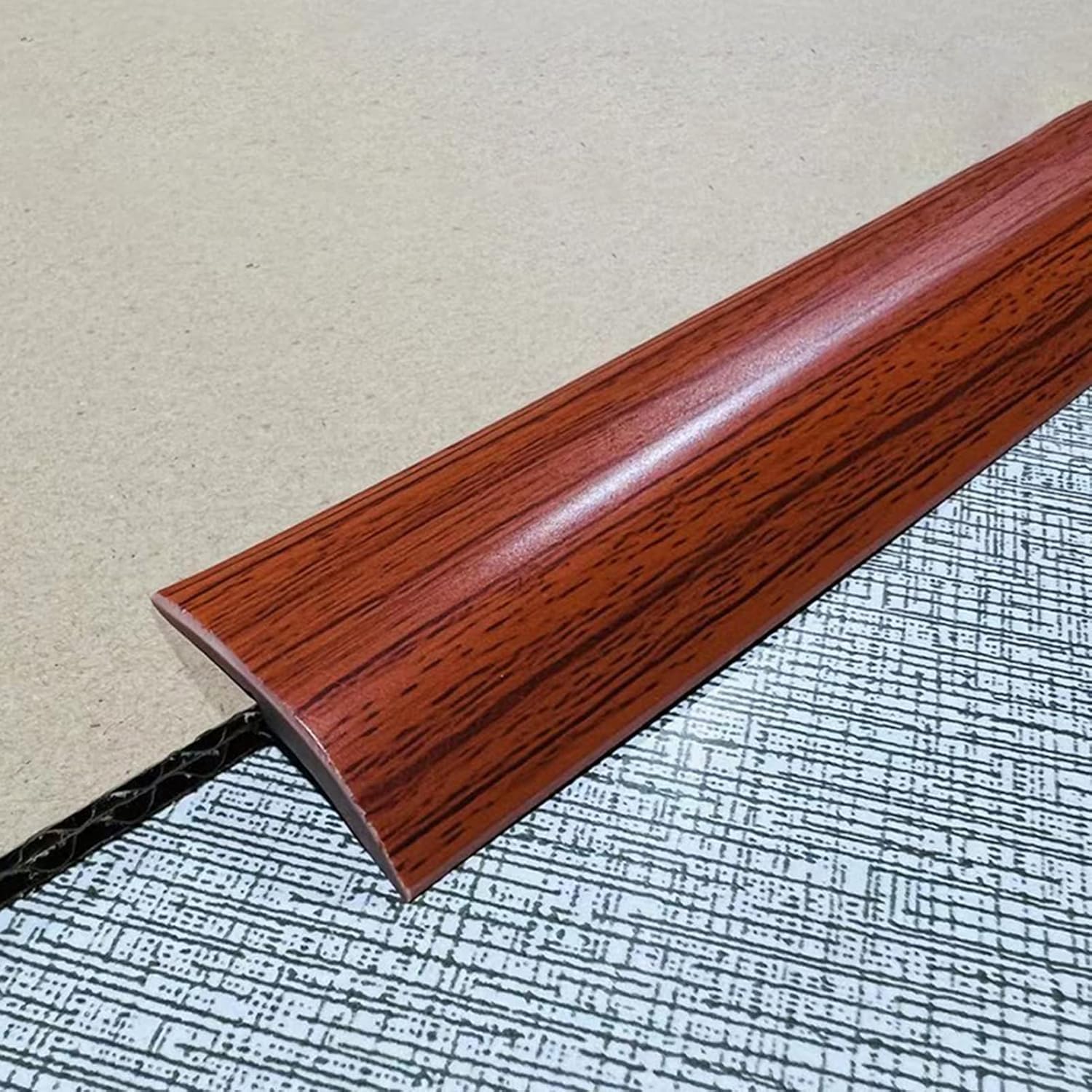 Transition Strip for Carpet and Floor Edge Trim,Wood Grain Self